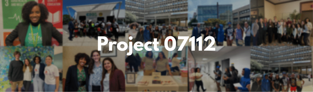 Collage of diverse people and buildings.